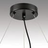 Миниатюра фото подвесная люстра lumion natalina 8232/6y черный/прозрачный | 220svet.ru